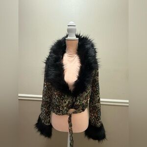 Dolls Kill current mood BOHEME GARDEN MOTO JACKET